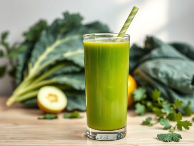 Groene opkikker (Slowjuicer)