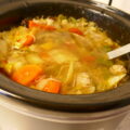 Groentesoep uit de slowcooker
