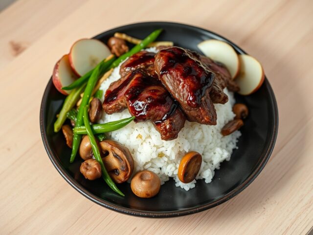 Gyuniku teriyaki