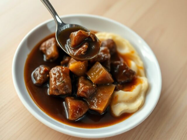 Hachee met stampot
