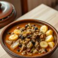 Halfomhalf Gehakt met Pisang en Prei