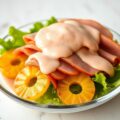 Ham en ananascocktail