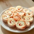 Ham-kaasrolletjes met boursin