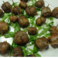 Champignons met ” Verrassing ” in een jasje van bacon