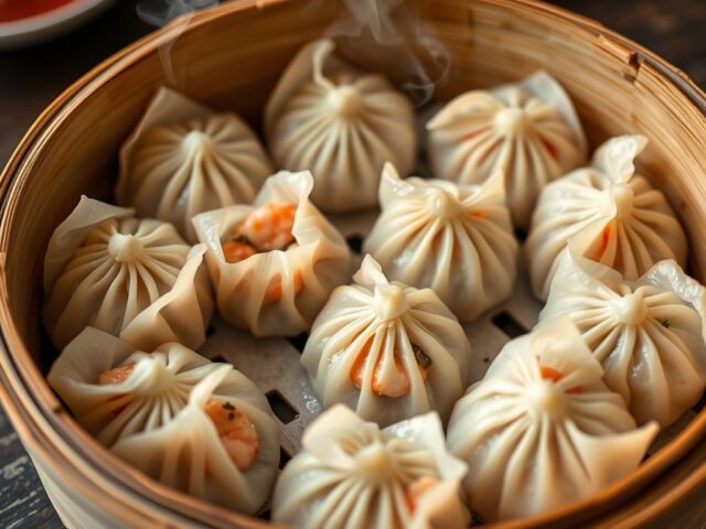 Har gau (dumpling met garnalen)
