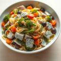 Haring-pastasalade