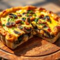 Hartige Champignontaart