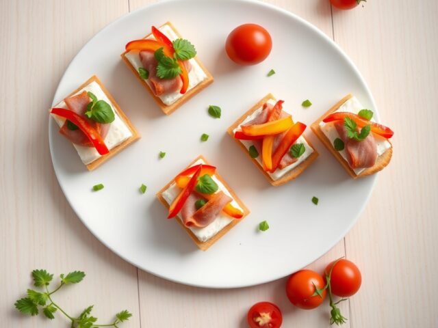 Hartige petit fours