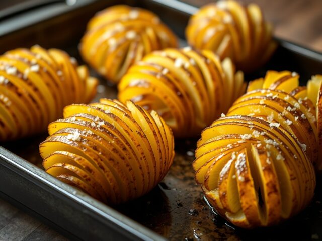 Hasselback-aardappeltjes