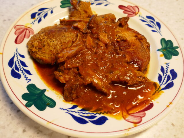 Heerlijke Hamlappen uit de slowcooker