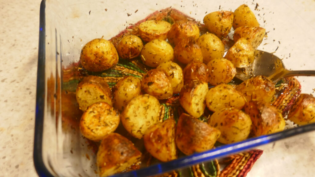 Heerlijke krieltjes uit de oven
