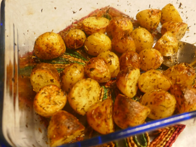 Heerlijke krieltjes uit de oven