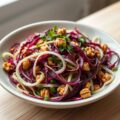 Herfstsalade met rode kool