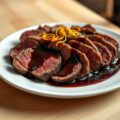 Hertenfilet met Quinta Ruban
