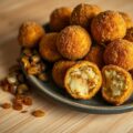 Hete bliksem (bitterballen) met sjalot