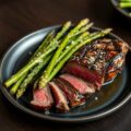 Hollandse biefstuk met groene asperges