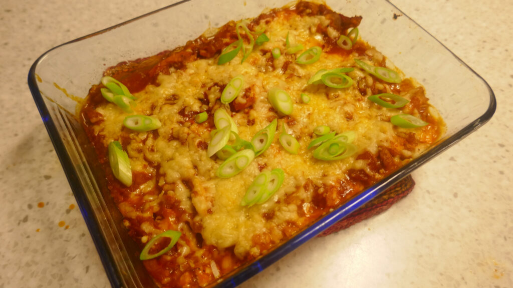 Hot Pulled Chicken Ovenschotel