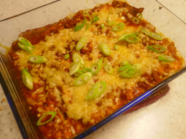 Hot Pulled Chicken Ovenschotel