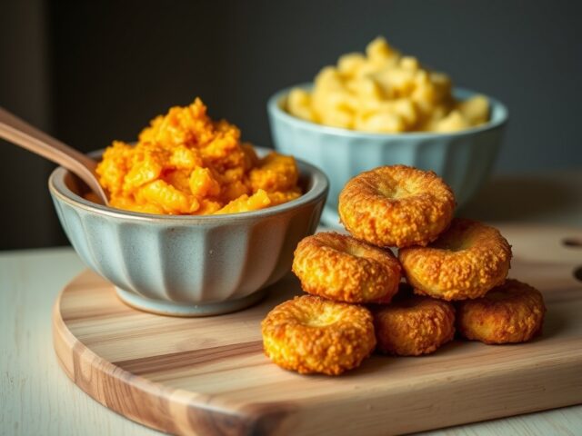 Hutspot met pastinaakkroketjes