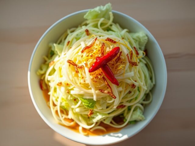 IJsberg Salade uit Zuid-Korea