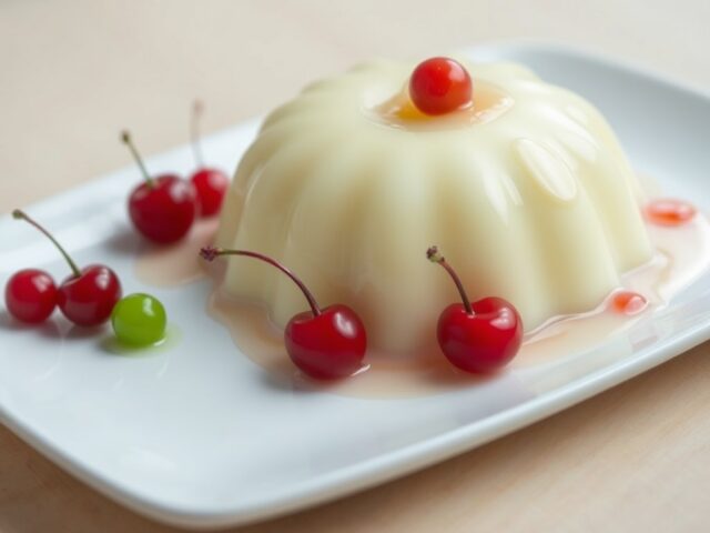 IJspudding met likeur
