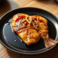Ikan djahé (gebakken vis)