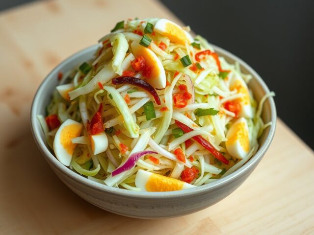 Indiase koolsalade