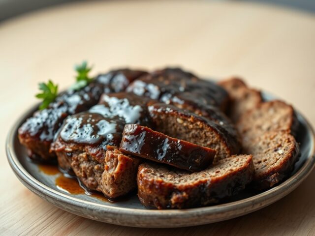 Indisch gehaktbrood uit de oven