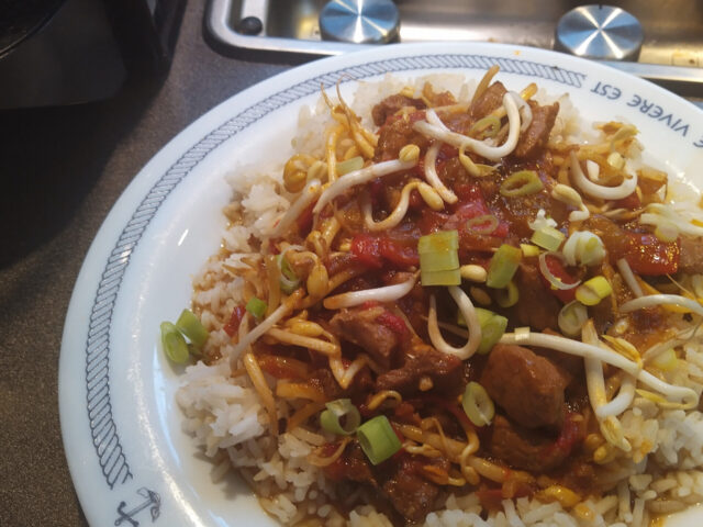 Indisch stoofje met coco aminos