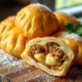 Indische saucijzenbroodjes