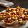 Indische snacks: pasteitjes