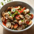 Insalata di Funghi ( salade van paddestoelen )