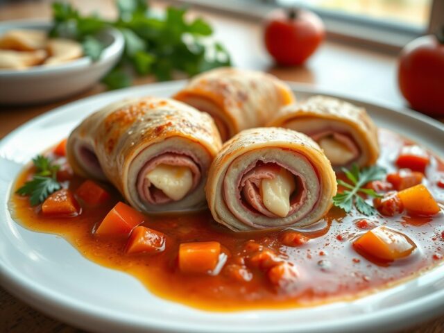 Involtini van kalfsvlees