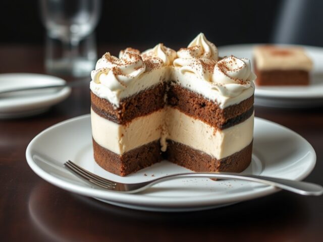 Irish coffee taart