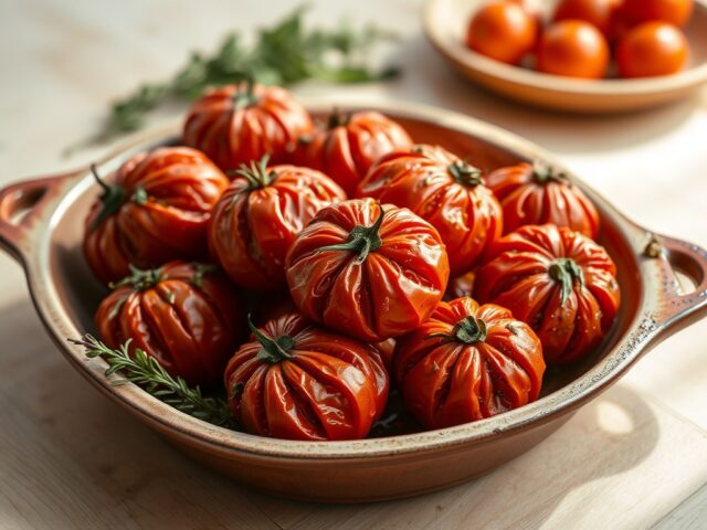 Italiaans gekruide tomaten uit de oven