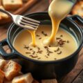 Italiaanse kaasfondue
