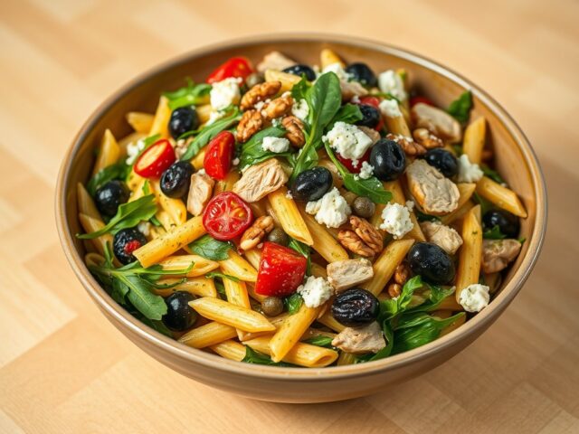 Italiaanse pastasalade