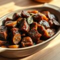 Italiaanse runderlappen met balsamico en rode wijn