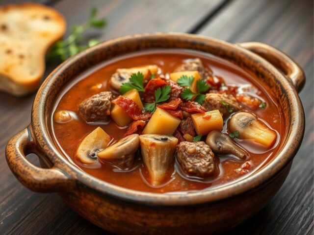 Italiaanse rundvleesstoofpot