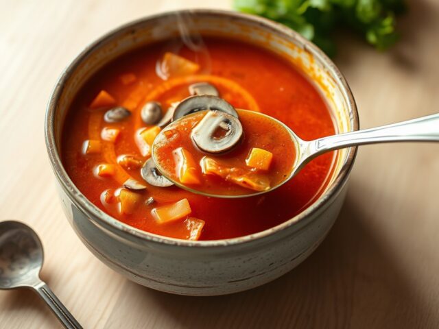 Italiaanse tomatensoep