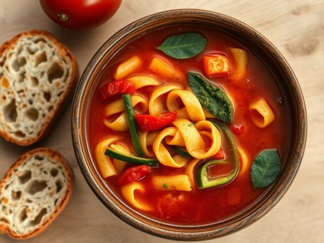 Italiaanse tomatensoep