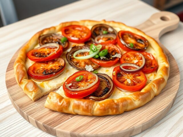 Italiaanse tomatentaart