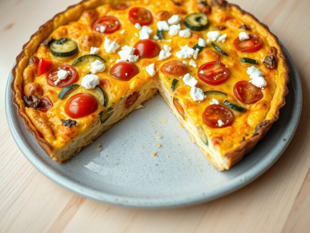 Italiaanse vegetarische schotel
