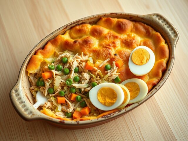 Jachtschotel op z’n Indonesisch (Pastel toetoep)