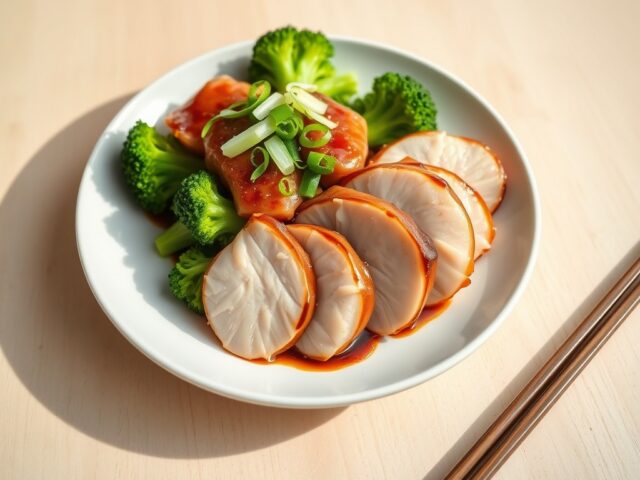 Jadebloem kip (kip broccoli)
