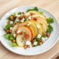 Jamie Oliver’s zoete salade van peer en appel met