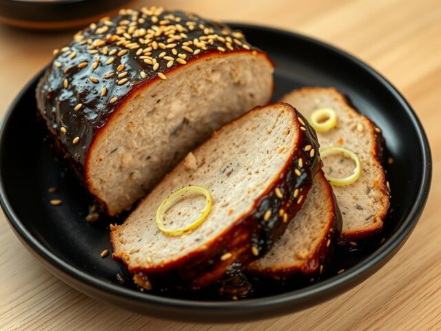 Japans gehaktbrood van kip