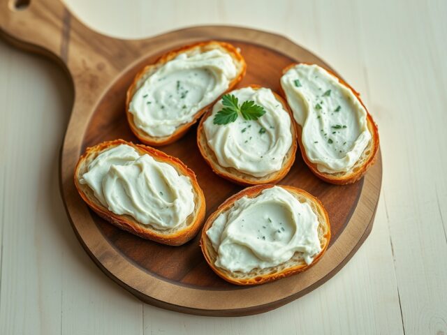 Kaas met cognac (Crema de cabrales al coñac)