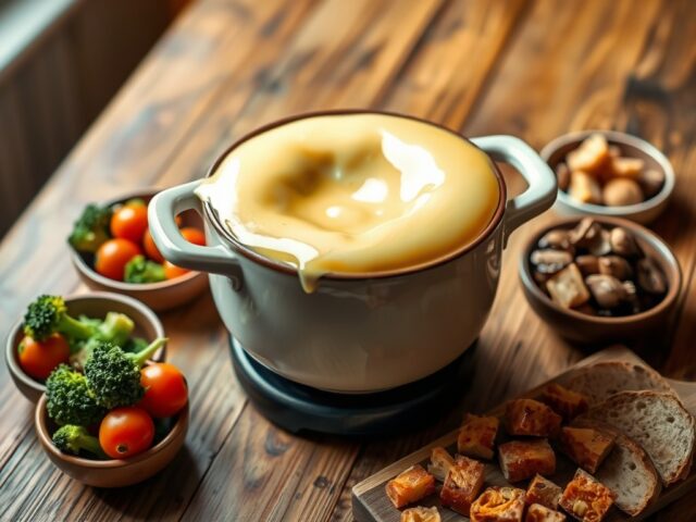 Kaasfondue met bokbier