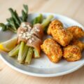Kaaskroketten met witloof en ham